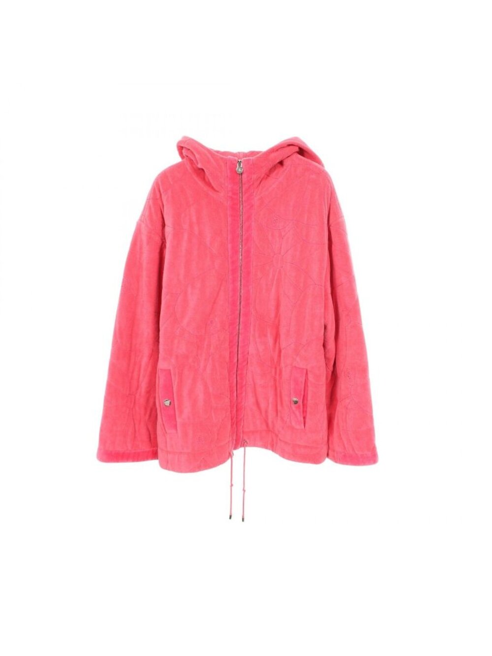 Chanel Hoodie CC Logo Pile Cotton